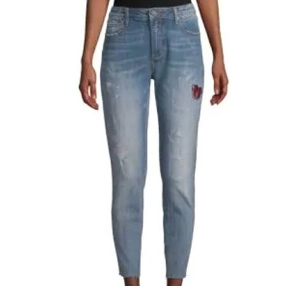 Driftwood Joyce Skinny Medium Wash Jeans Size 28 - Picture 1 of 10